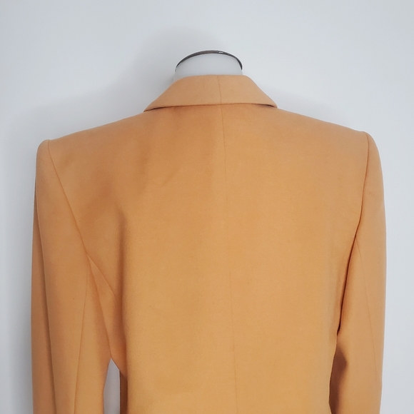 SOLD 🚫 Escada | Peach Angora / Wool Blend Blazer - Picture 8 of 12